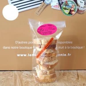 cadeau entreprise coffret Toasts Apéritifs Grillés x12 (40g) - L'atelier- Saint-lô (50)