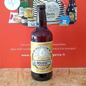 cadeau entreprise coffret Bière Blonde "La Moussette" 50cl - Brasserie La Moussette