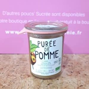 cadeau entreprise coffret Purée Pomme Bio 130g - Le Goût des Champs