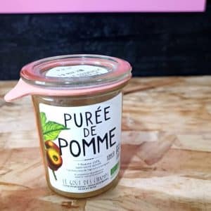 cadeau entreprise coffret Purée Pomme Bio 130g - Le Goût des Champs
